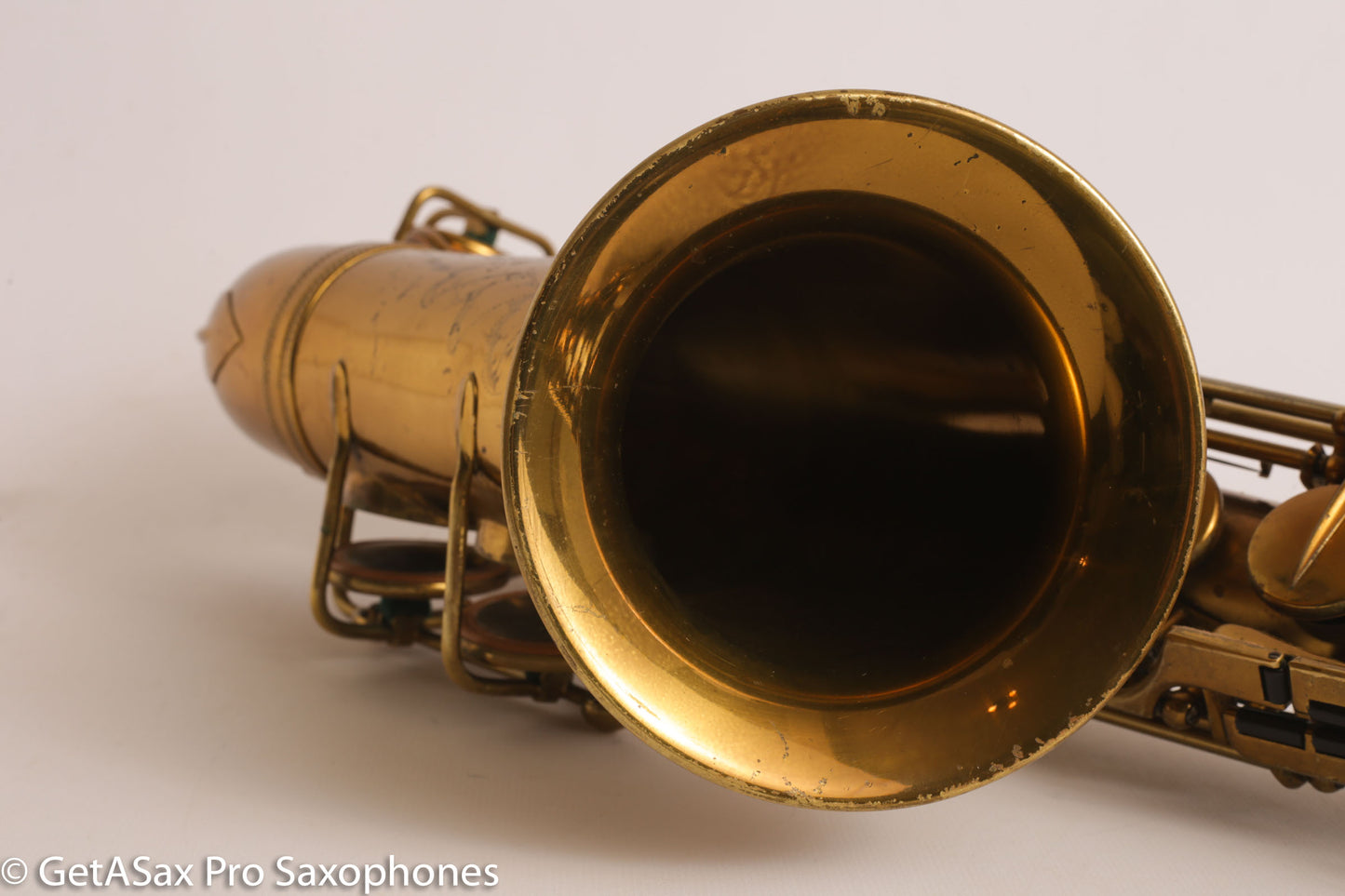 Selmer Radio Improved Alto Original Lacquer Fresh Overhaul Excellent Player! 19276