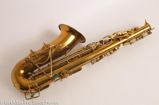 Selmer Radio Improved Alto Original Lacquer Fresh Overhaul Excellent Player! 19276