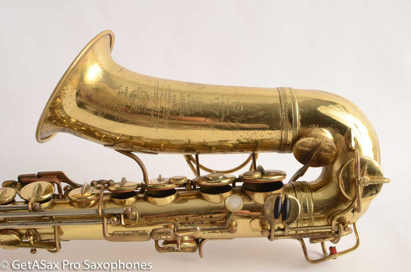 Selmer Radio Improved Alto Saxophone Relacquered Priced LOW 20073