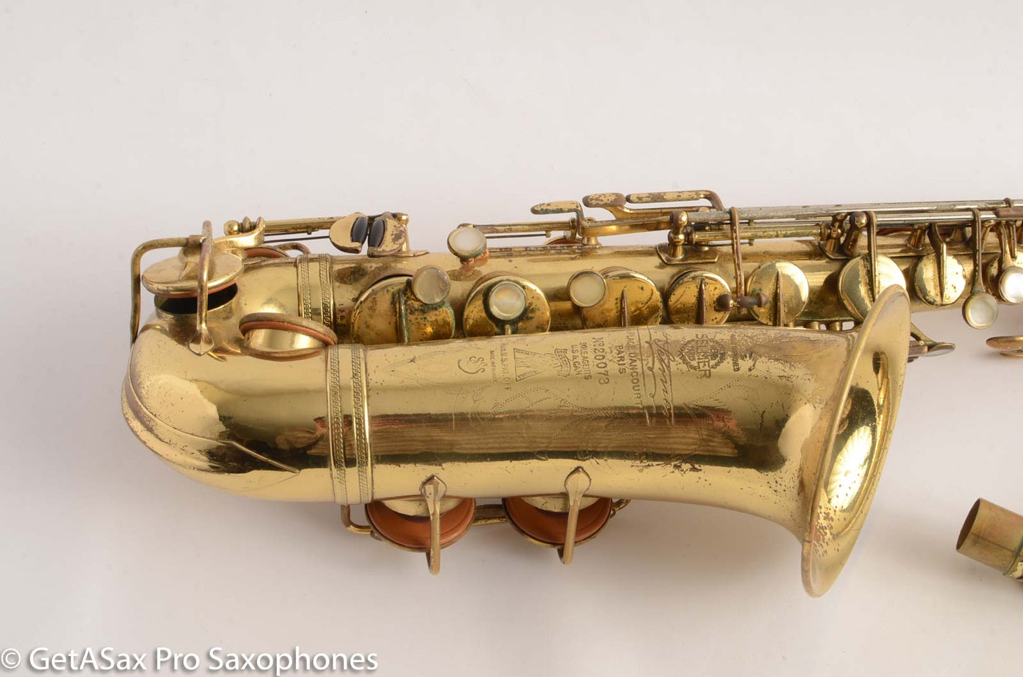 Selmer Radio Improved Alto Saxophone Relacquered Priced LOW 20073