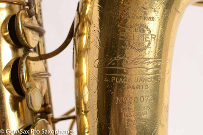 Selmer Radio Improved Alto Saxophone Relacquered Priced LOW 20073