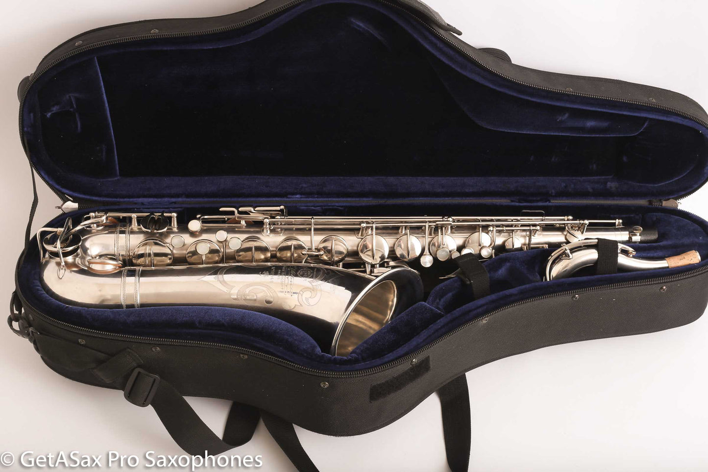 Selmer Radio Improved Tenor Original Silver Plate Overhauled Excellent!