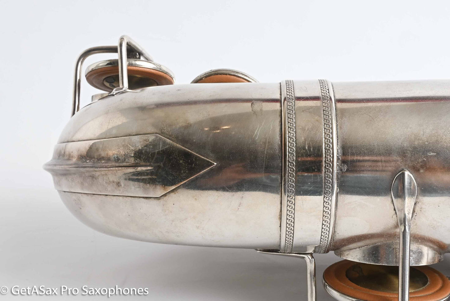 Selmer Radio Improved Tenor 1934 Original Silver Overhauled Exceptional! 18948