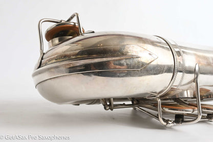 Selmer Radio Improved Tenor 1934 Original Silver Overhauled Exceptional! 18948