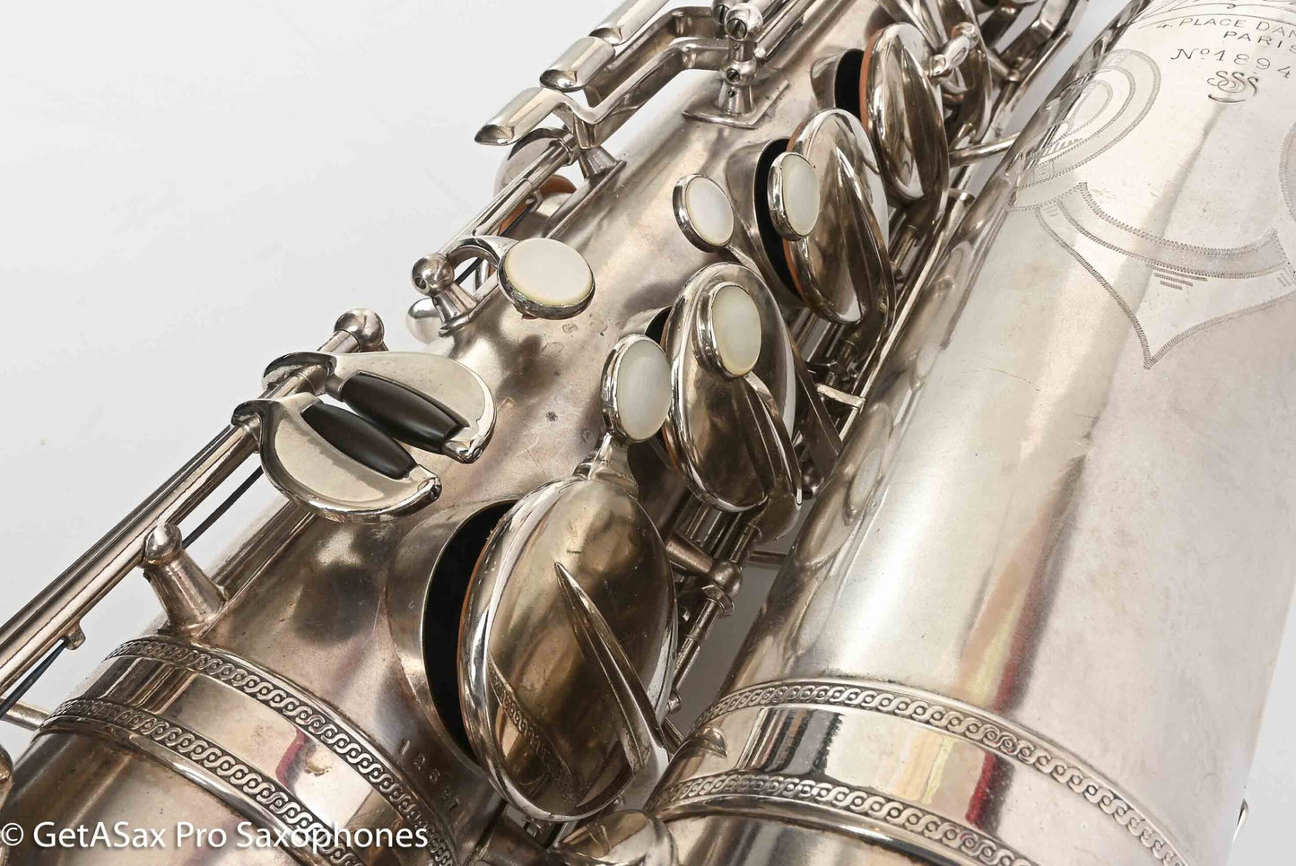 Selmer Radio Improved Tenor 1934 Original Silver Overhauled Exceptional! 18948