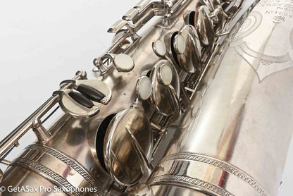 Selmer Radio Improved Tenor 1934 Original Silver Overhauled Exceptional! 18948