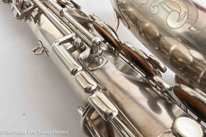 Selmer Radio Improved Tenor 1934 Original Silver Overhauled Exceptional! 18948