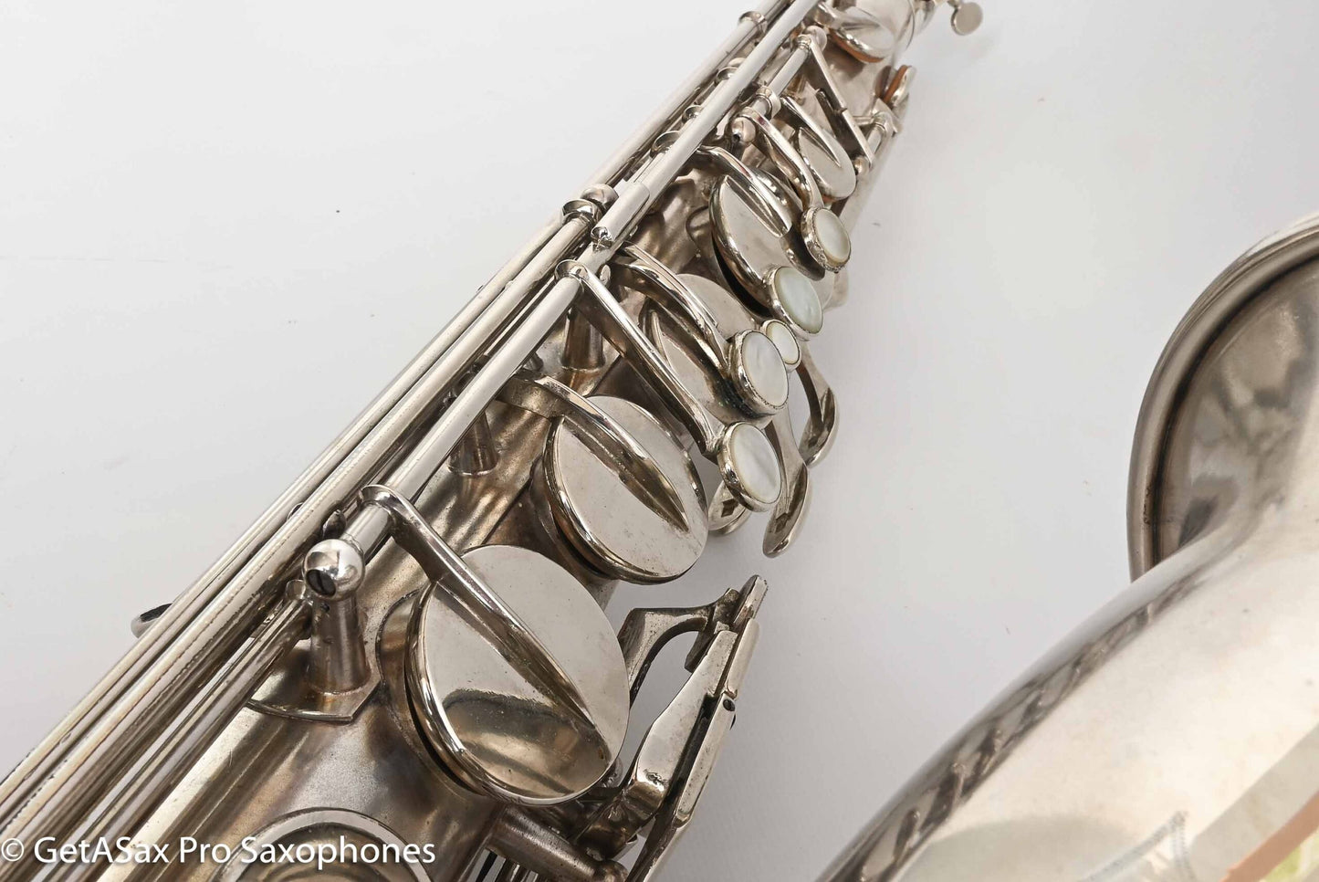 Selmer Radio Improved Tenor 1934 Original Silver Overhauled Exceptional! 18948