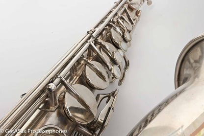 Selmer Radio Improved Tenor 1934 Original Silver Overhauled Exceptional! 18948