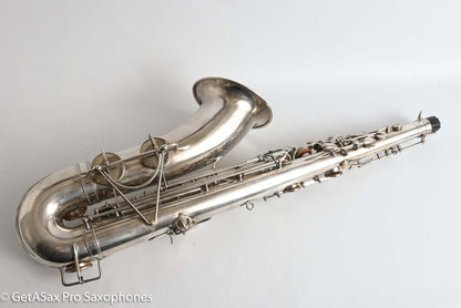 Selmer Radio Improved Tenor 1934 Original Silver Overhauled Exceptional! 18948