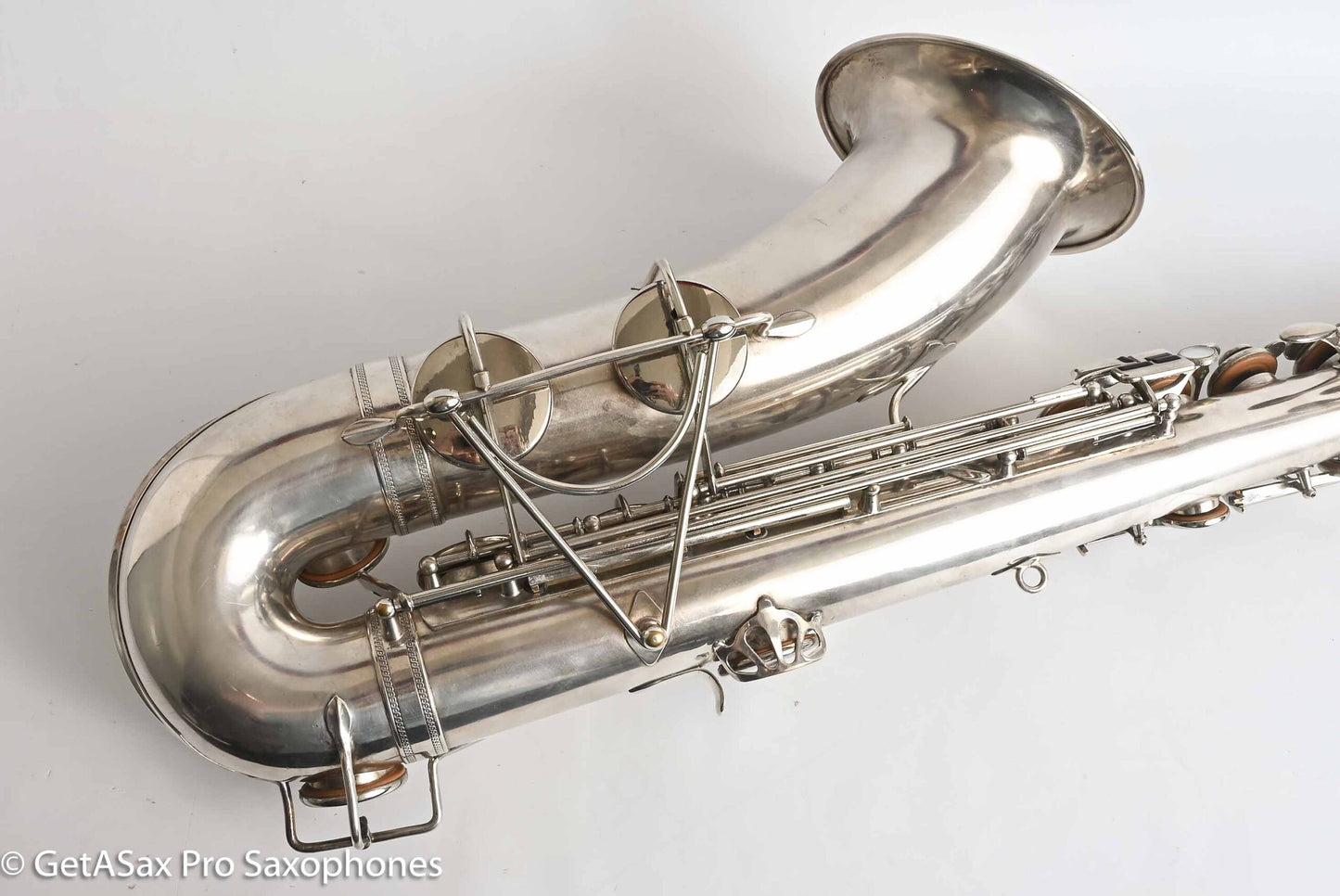 Selmer Radio Improved Tenor 1934 Original Silver Overhauled Exceptional! 18948