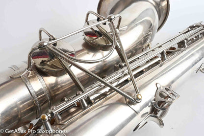 Selmer Radio Improved Tenor 1934 Original Silver Overhauled Exceptional! 18948