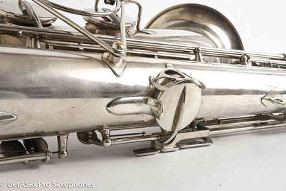 Selmer Radio Improved Tenor 1934 Original Silver Overhauled Exceptional! 18948