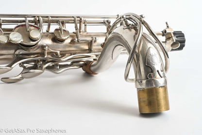 Selmer Radio Improved Tenor 1934 Original Silver Overhauled Exceptional! 18948