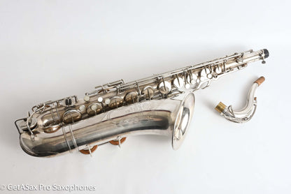 Selmer Radio Improved Tenor 1934 Original Silver Overhauled Exceptional! 18948