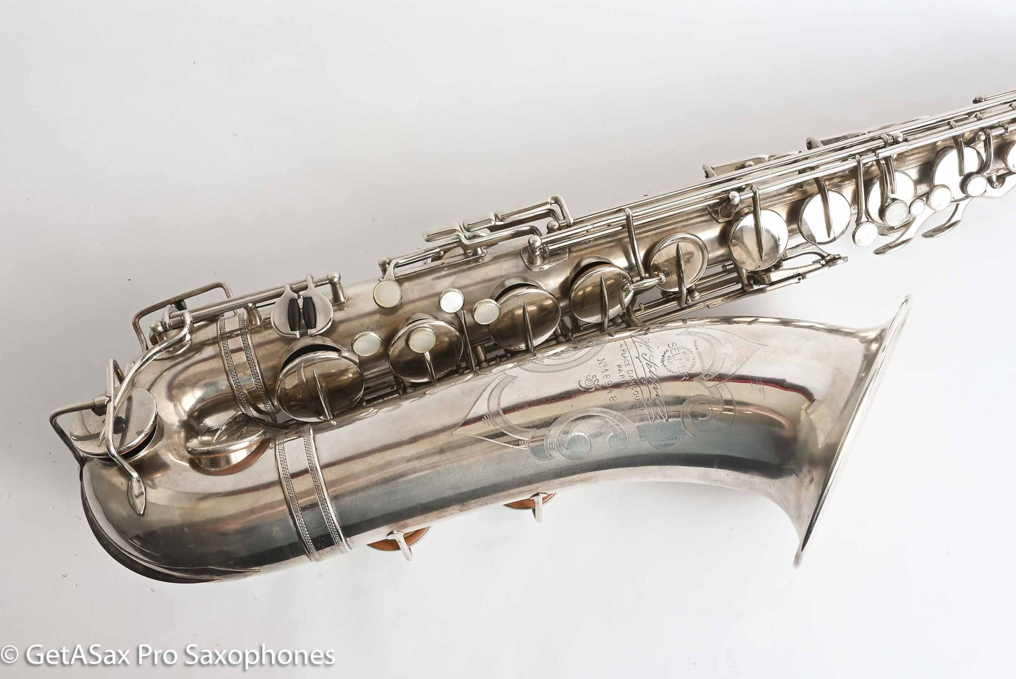 Selmer Radio Improved Tenor 1934 Original Silver Overhauled Exceptional! 18948