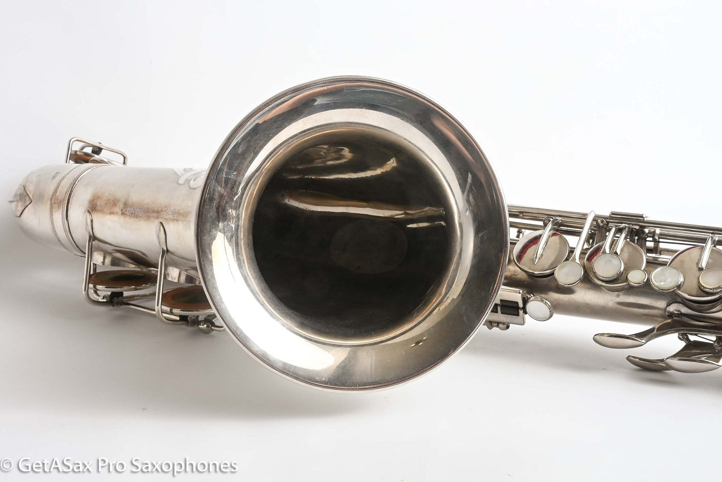 Selmer Radio Improved Tenor 1934 Original Silver Overhauled Exceptional! 18948