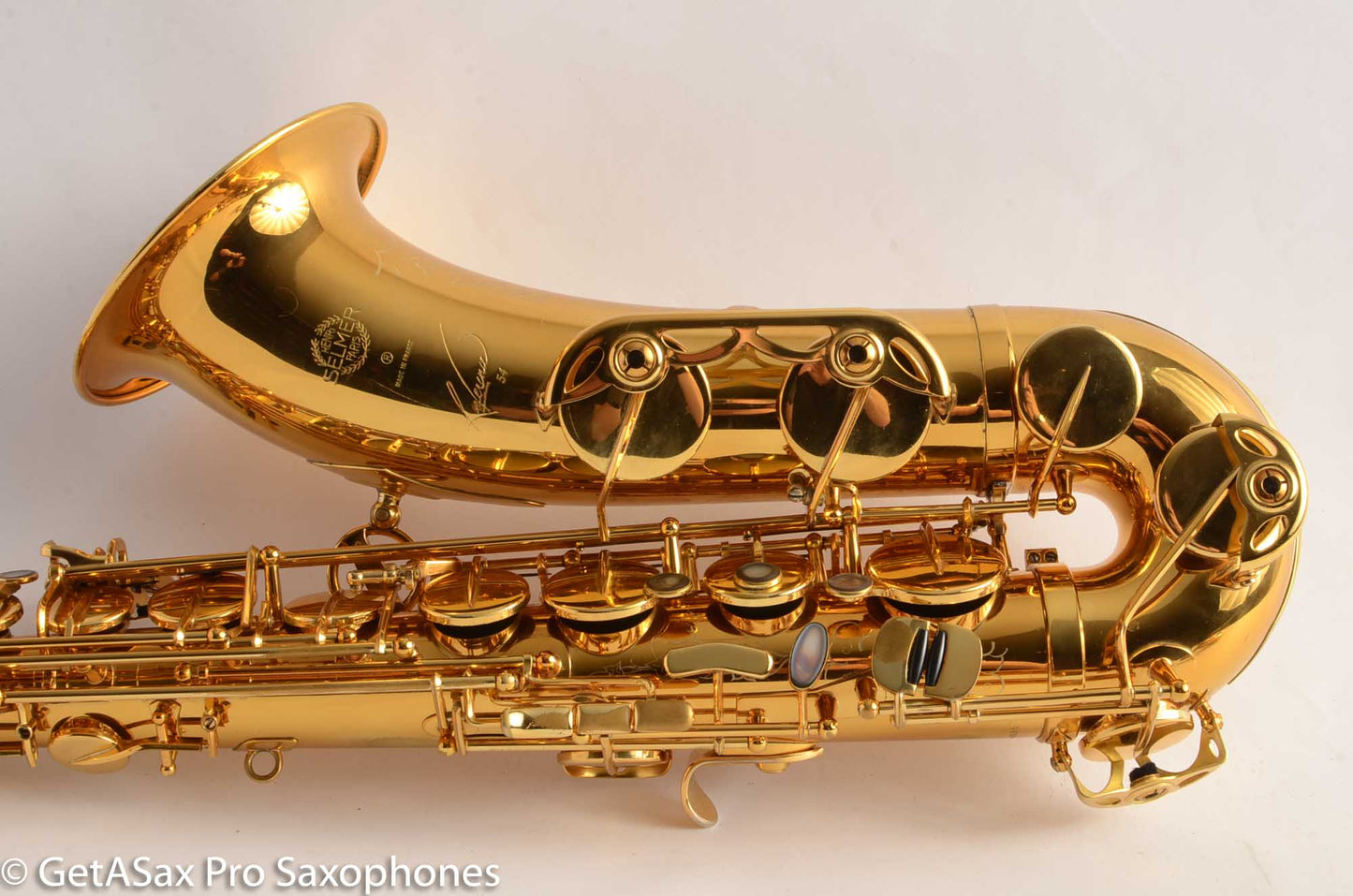 Selmer Reference 54 Tenor Dragonbird Gold Lacquer Plays Great 748525