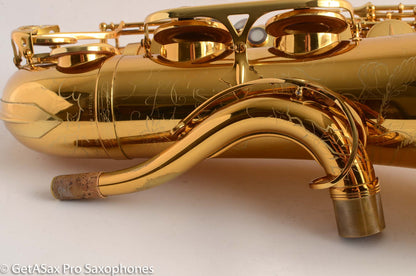 Selmer Reference 54 Tenor Dragonbird Gold Lacquer Plays Great 748525