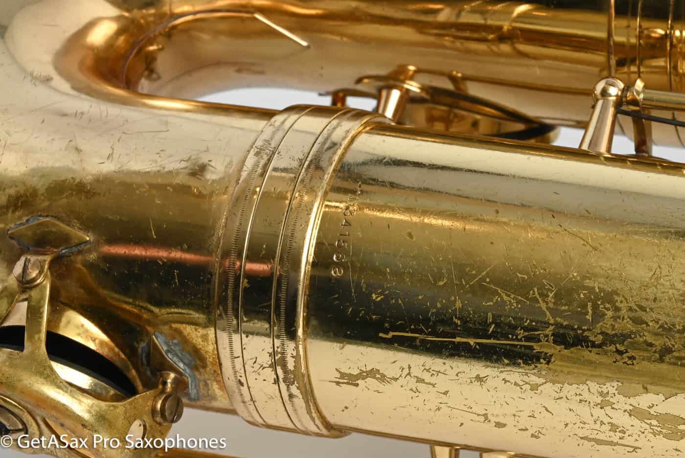 Selmer Super Action 80 Series 1 Baritone Good Pads Plays Well! 341568