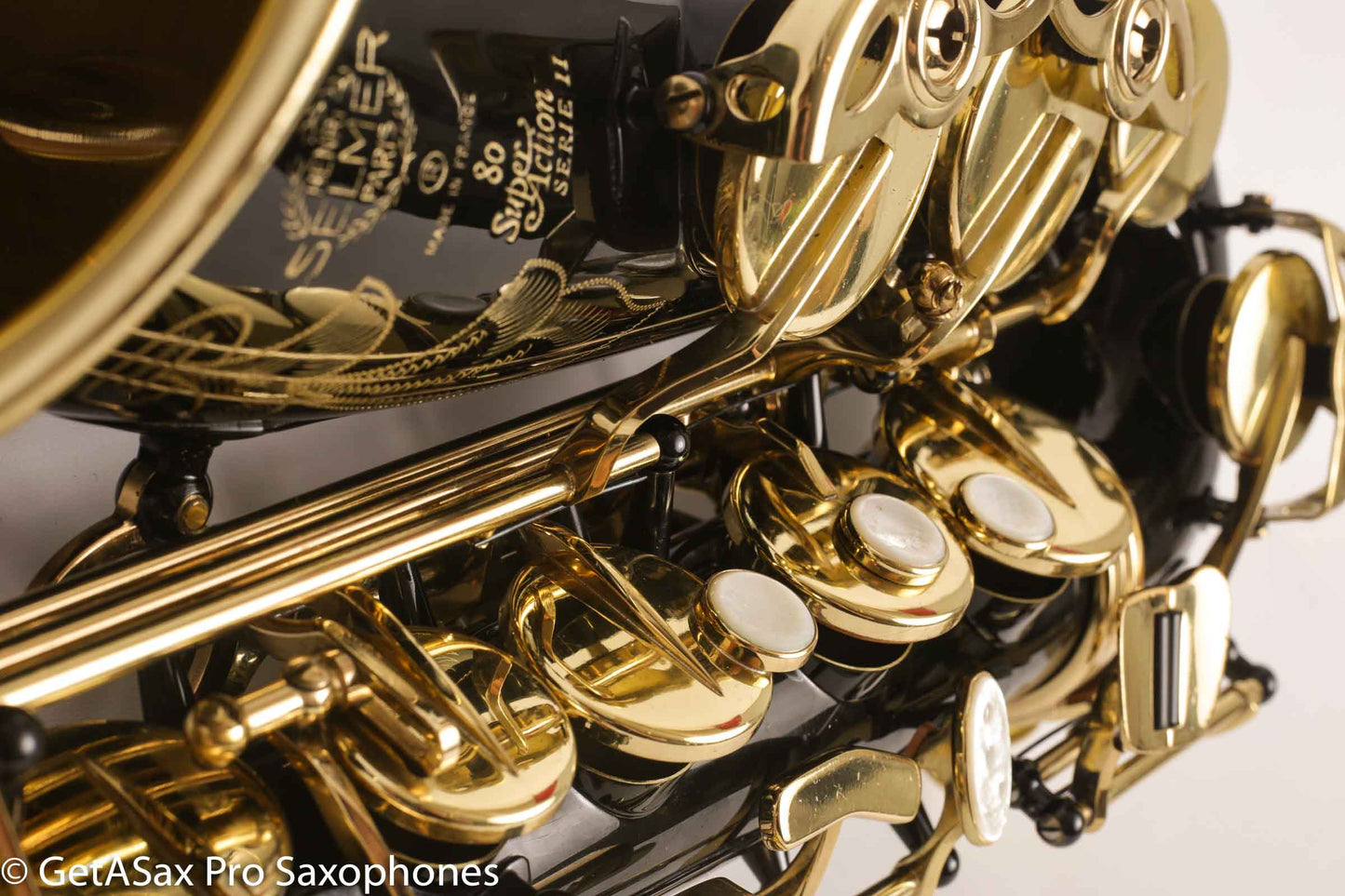 Selmer Super Action 80 Series II Alto Black Lacquer Overhauled Better than New 533234