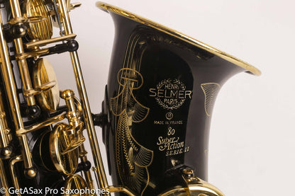 Selmer Super Action 80 Series II Alto Black Lacquer Overhauled Better than New 533234