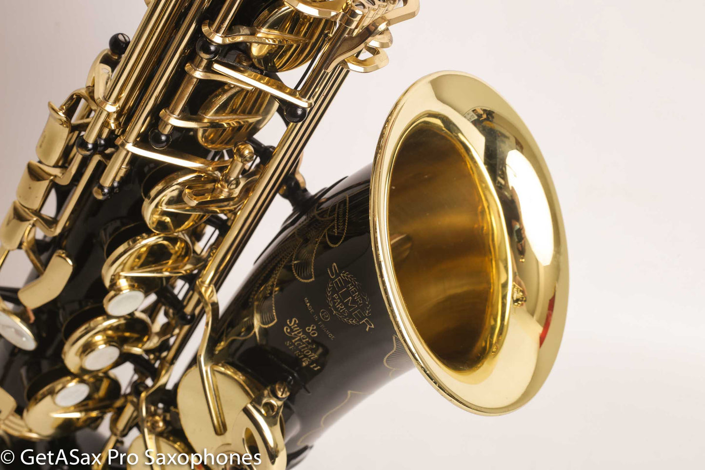 Selmer Super Action 80 Series II Alto Black Lacquer Overhauled Better than New 533234
