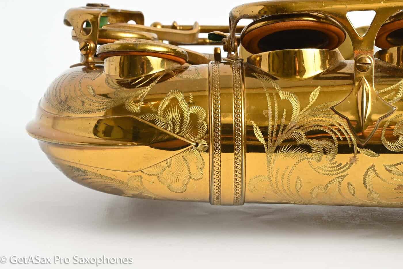 Selmer SBA Alto 1949 American Engraved Original Lacquer Amazing Condition! 37600