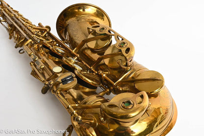 Selmer SBA Alto 1949 American Engraved Original Lacquer Amazing Condition! 37600