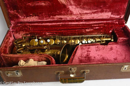 Selmer SBA Alto 1949 American Engraved Original Lacquer Amazing Condition! 37600