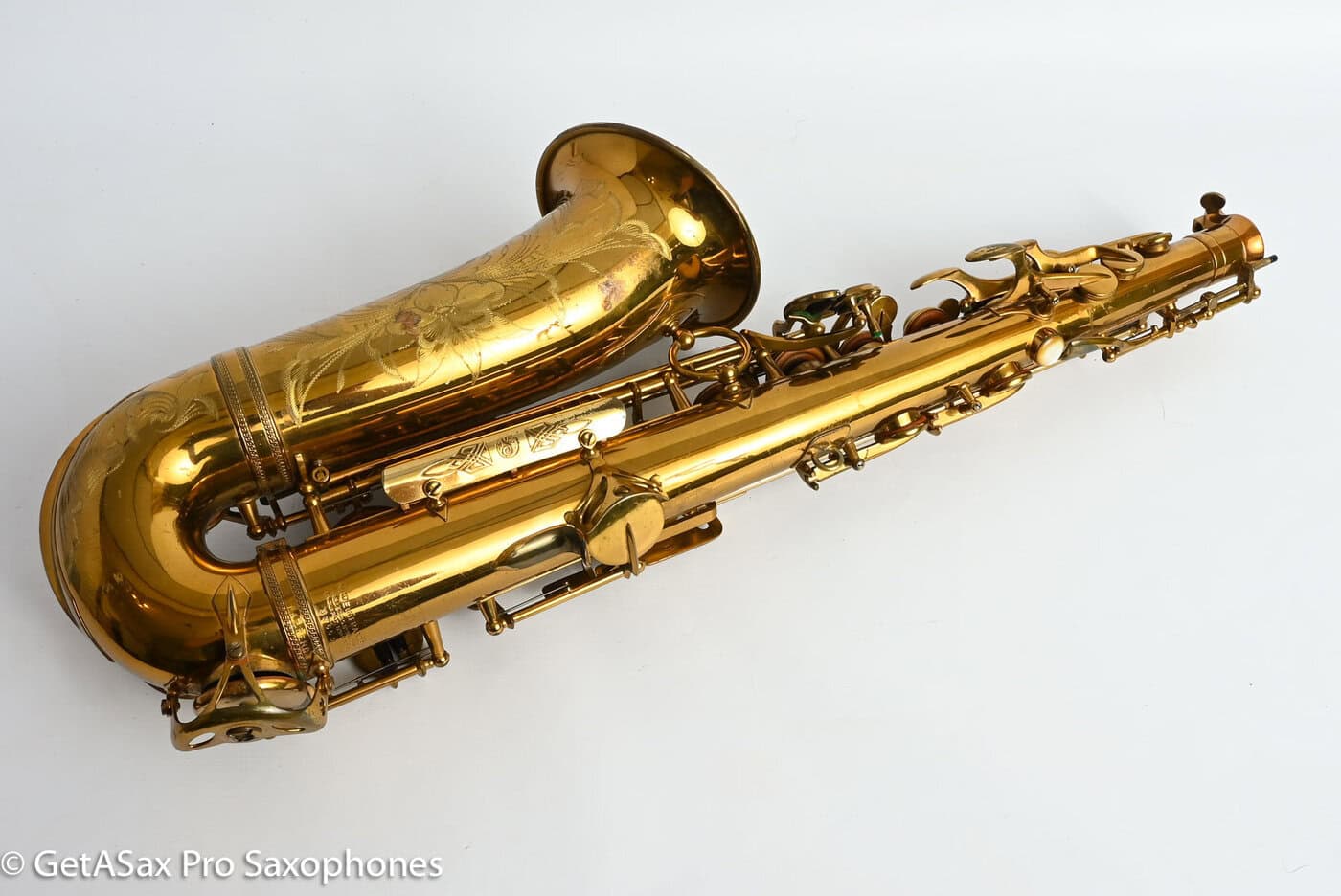 Selmer SBA Alto 1949 American Engraved Original Lacquer Amazing Condition! 37600