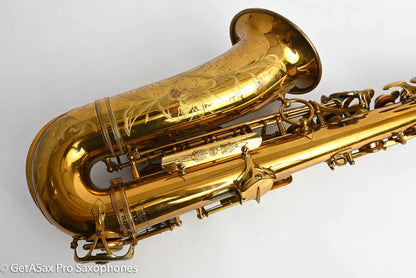 Selmer SBA Alto 1949 American Engraved Original Lacquer Amazing Condition! 37600