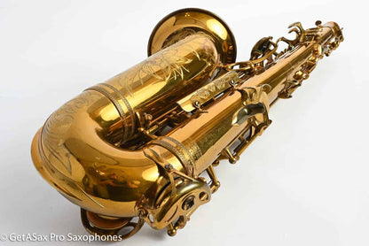 Selmer SBA Alto 1949 American Engraved Original Lacquer Amazing Condition! 37600