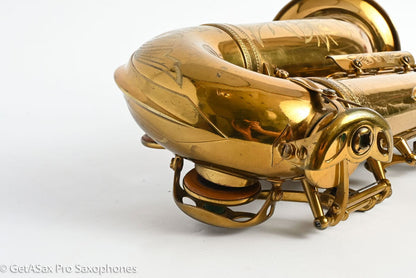 Selmer SBA Alto 1949 American Engraved Original Lacquer Amazing Condition! 37600