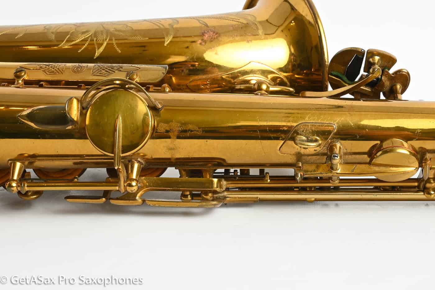 Selmer SBA Alto 1949 American Engraved Original Lacquer Amazing Condition! 37600