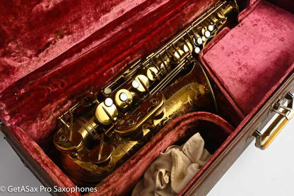 Selmer SBA Alto 1949 American Engraved Original Lacquer Amazing Condition! 37600