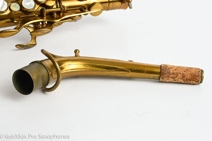 Selmer SBA Alto 1949 American Engraved Original Lacquer Amazing Condition! 37600