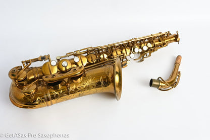 Selmer SBA Alto 1949 American Engraved Original Lacquer Amazing Condition! 37600