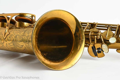 Selmer SBA Alto 1949 American Engraved Original Lacquer Amazing Condition! 37600