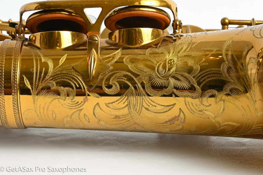Selmer SBA Alto 1949 American Engraved Original Lacquer Amazing Condition! 37600