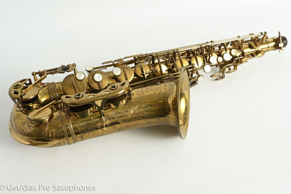 Selmer SBA Alto 1949 American Engraved Factory Relacquer Good Pads 37819