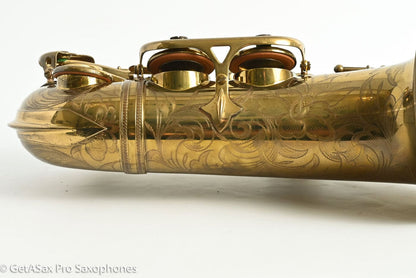 Selmer SBA Alto 1949 American Engraved Factory Relacquer Good Pads 37819