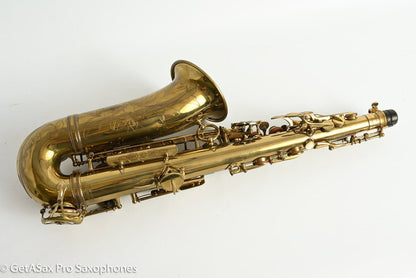 Selmer SBA Alto 1949 American Engraved Factory Relacquer Good Pads 37819