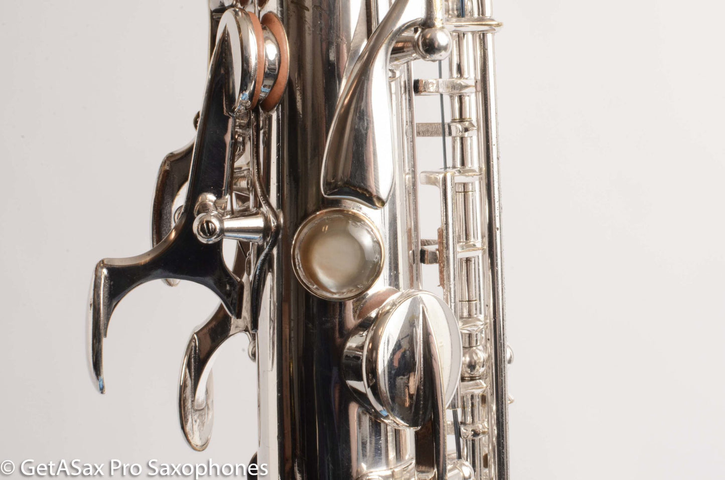 Selmer SBA Alto Orig Silver Plate Fresh Overhaul! 38147