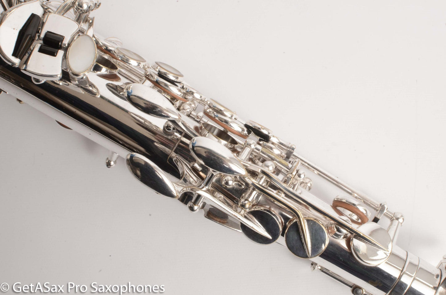 Selmer SBA Alto Orig Silver Plate Fresh Overhaul! 38147