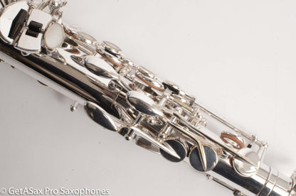 Selmer SBA Alto Orig Silver Plate Fresh Overhaul! 38147