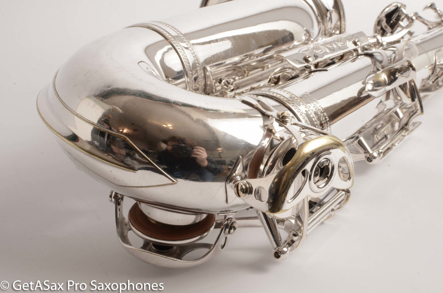 Selmer SBA Alto Orig Silver Plate Fresh Overhaul! 38147