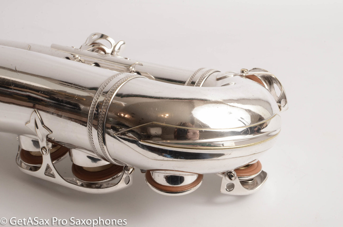 Selmer SBA Alto Orig Silver Plate Fresh Overhaul! 38147