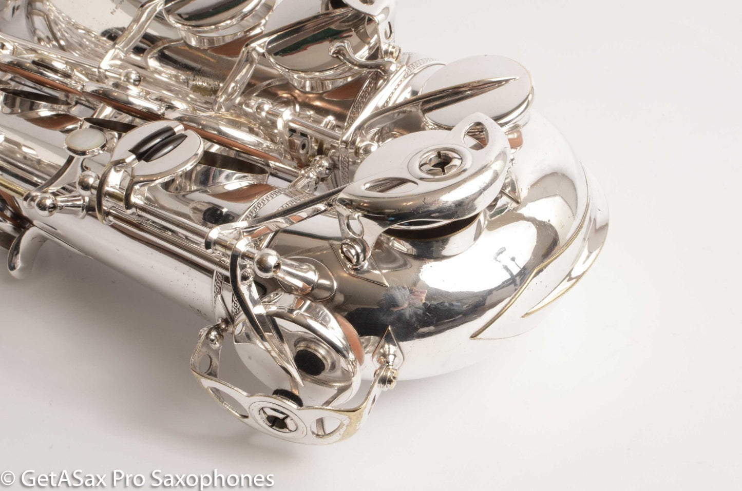Selmer SBA Alto Orig Silver Plate Fresh Overhaul! 38147