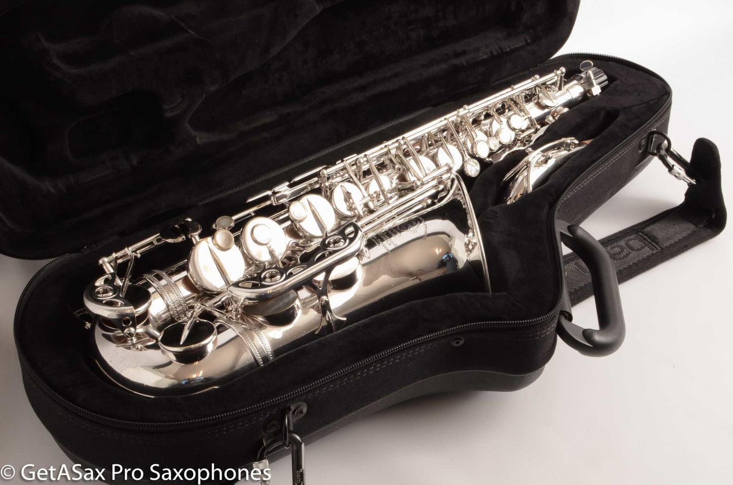 Selmer SBA Alto Orig Silver Plate Fresh Overhaul! 38147